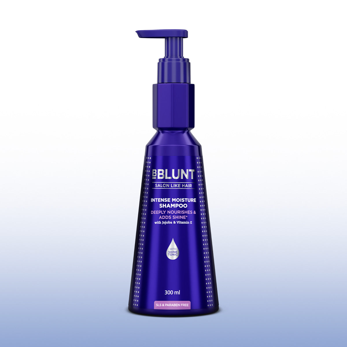 Intense Moisture Shampoo with Jojoba and Vitamin E for Dry & Frizzy Hair - 300 ml