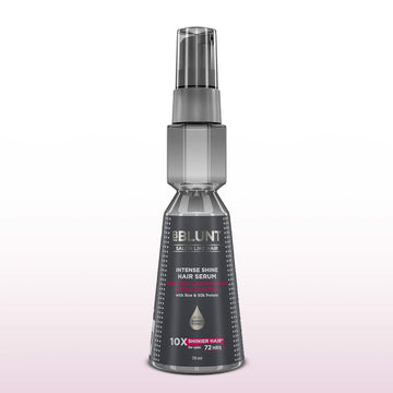 Intense Shine Hair Serum with Rice & Silk Protein for 10X Shinier Hair for upto 72 hours* - 70 ml