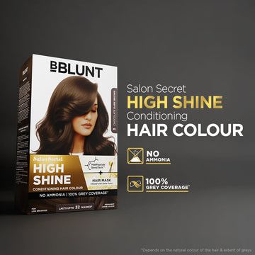 High Shine Conditioning Hair Colour - Chocolate Dark Brown (Shade 3)
