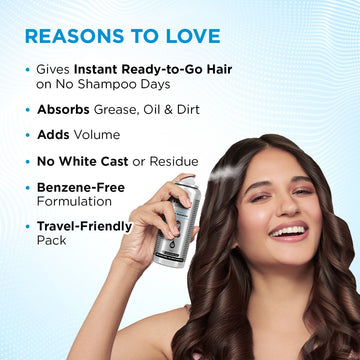 Refresh Dry Shampoo to Instantly Refresh & Add Volume - 50 ml