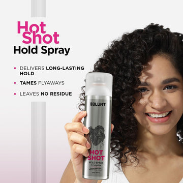 Hot Shot Hold Spray for Instant & Firm Hold - 300 ml
