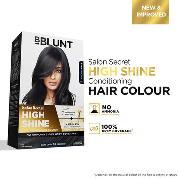 High Shine Conditioning Hair Colour - Natural Black (Shade 1)