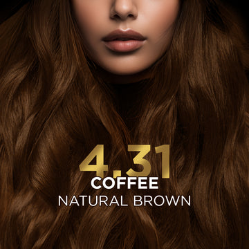 High Shine Conditioning Hair Colour - Coffee Natural Brown (Shade 4.31)