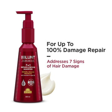 7 in 1 Repair & Revive Shampoo for Upto 100% Damage Repair - 300ml
