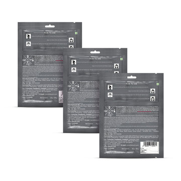 Intense Shine Heat Hair Spa Mask with Rice & Silk Protein for Salon-Like Hair Spa at Home - 70 g (Pack of 3)