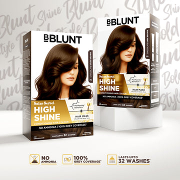 High Shine Conditioning Hair Colour - Chocolate Dark Brown (Shade 3)(Pack of 2)