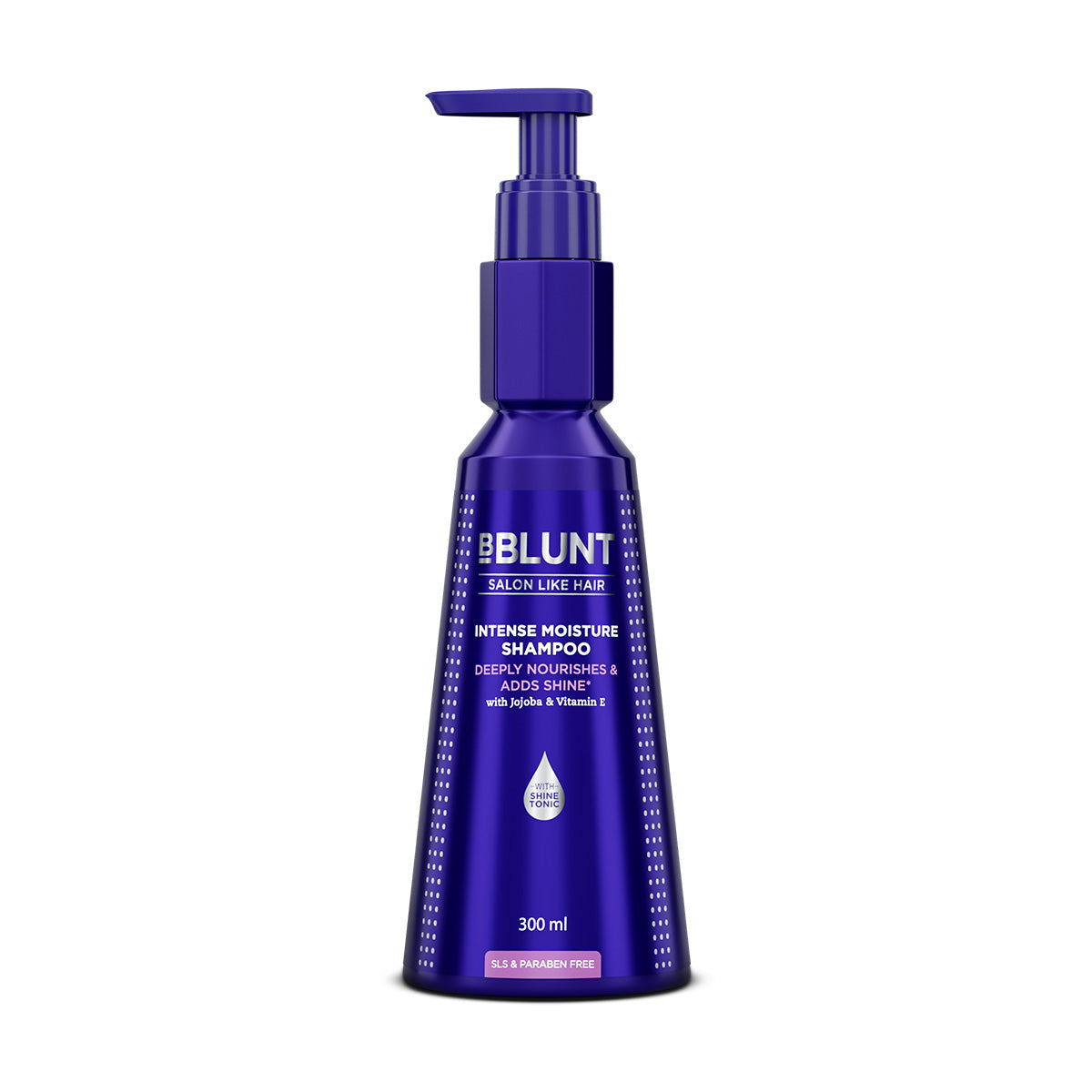 Intense Moisture Shampoo with Jojoba and Vitamin E for Dry & Frizzy Hair - 300 ml