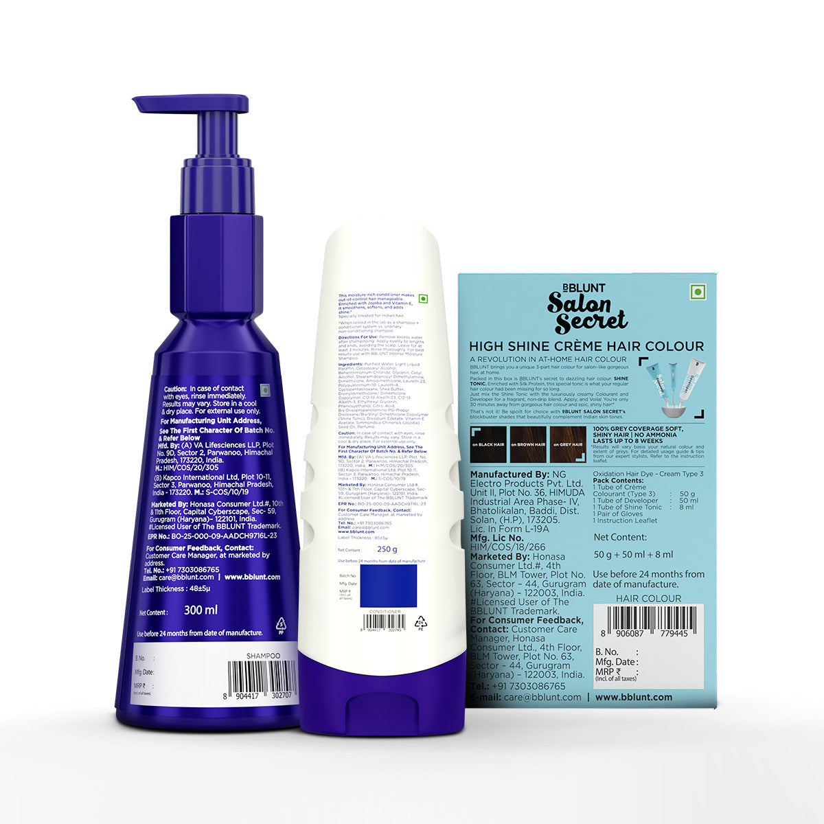 Honey Hair Color + Intense Moisture Combo