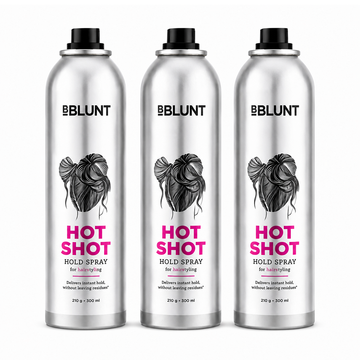 Hot Shot Hold Spray for Instant & Firm Hold - 300 ml(Pack of 3)