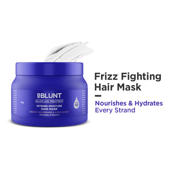 Intense Moisture Hair Mask with Jojoba Oil & Vitamin E for Nourished & Shiny Hair- 250 g
