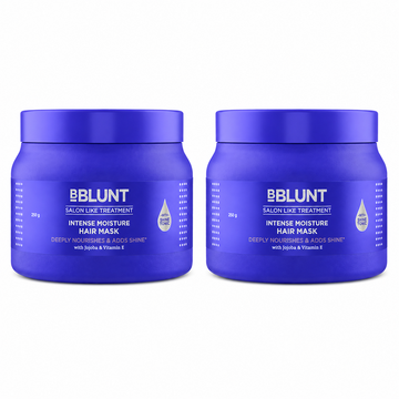 Intense Moisture Hair Mask with Jojoba Oil & Vitamin E for Nourished & Shiny Hair- 250 g(Pack of 2)