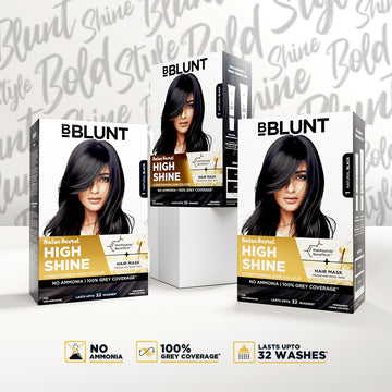 High Shine Conditioning Hair Colour - Natural Black (Shade 1)(Pack of 3)