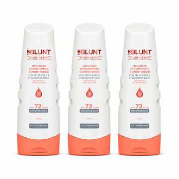 Advanced Smoothening Conditioner with Keratin & Hyaluronic Acid - 250 g(Pack of 3)