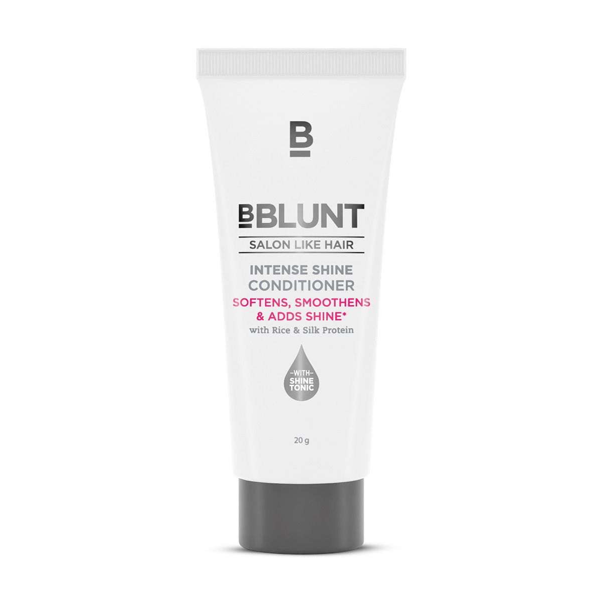 Intense Shine Conditioner with Rice & Silk Protein for Softer, Smoother & Shinier Hair - 20 g