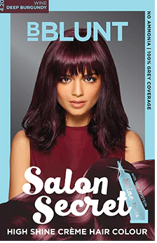 Buy BBlunt Salon Secret High Shine creme Hair Colour 6.62 Cherry Red  (50gm+50ml+8ml) 1's Online at Best Prices in India - JioMart.