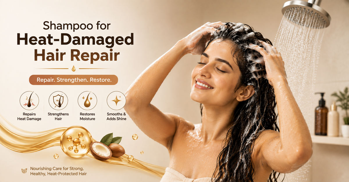Shampoo for Heat-Damaged Hair Repair