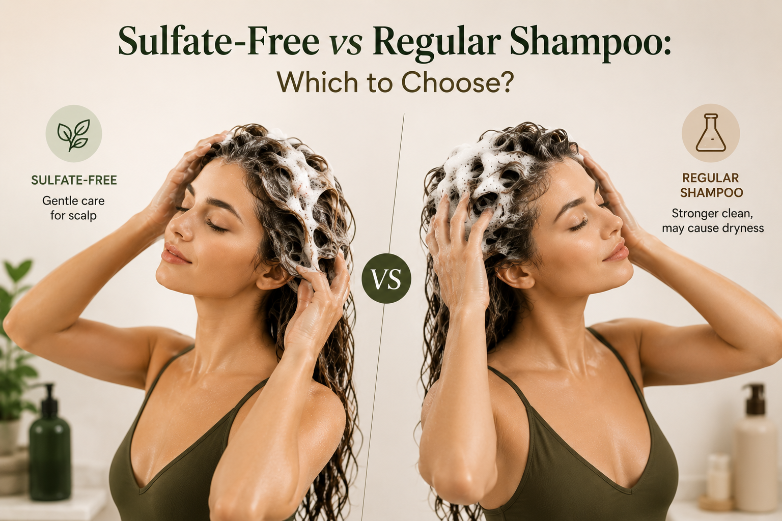 Sulfate-Free vs Regular Shampoo: Which Should You Choose?