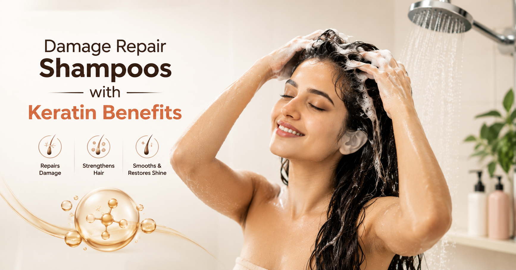 Damage Repair Shampoos with Keratin Benefits