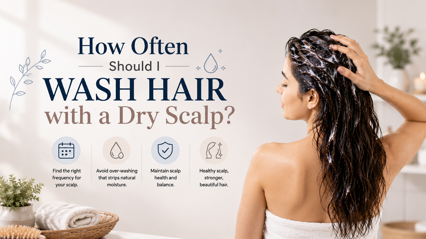 How Often Should I Wash Hair with a Dry Scalp?
