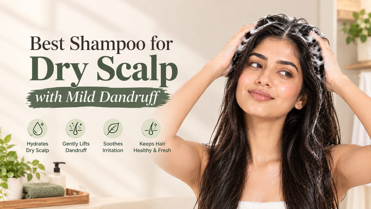 Best Shampoo for Dry Scalp with Mild Dandruff