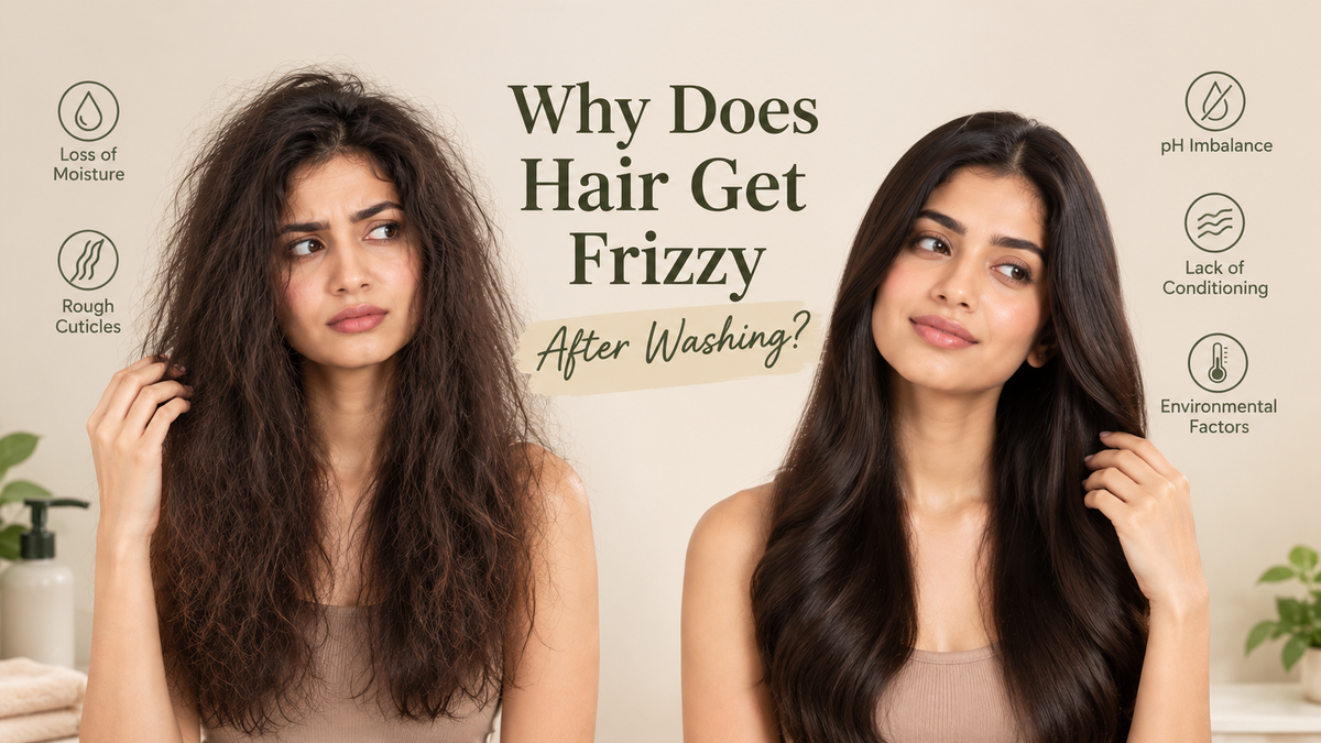 Why Does Hair Get Frizzy After Washing?