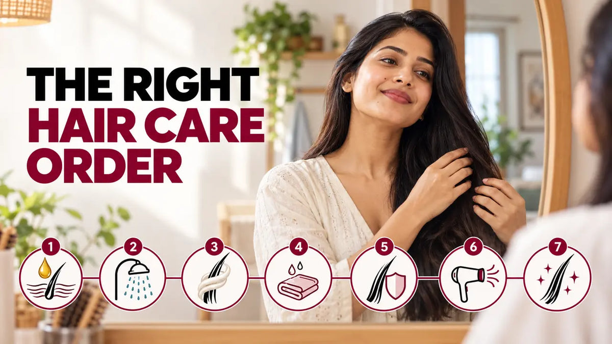 Correct Order to Apply Hair Care Products for Maximum Results