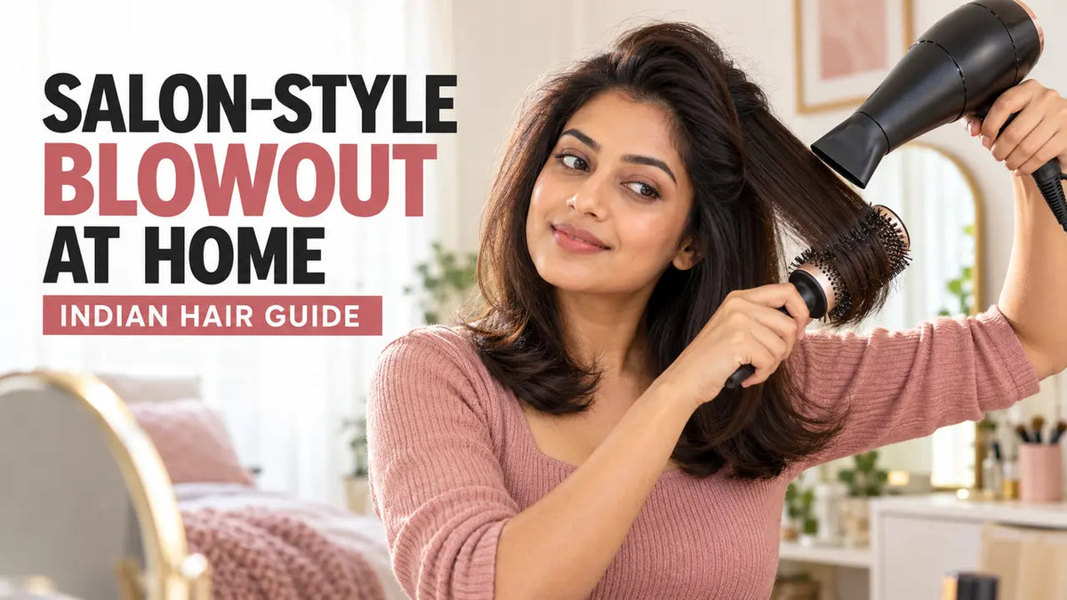How to Get a Salon-Style Blowout at Home: The Indian Hair Guide