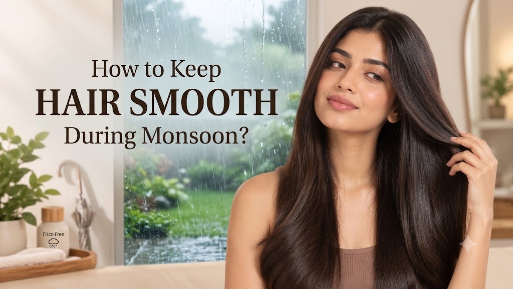 How to Keep Hair Smooth During Monsoon?