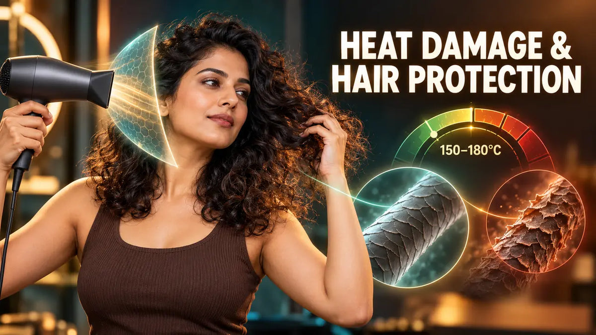 How Heat Damages Hair and the Right Way to Protect It