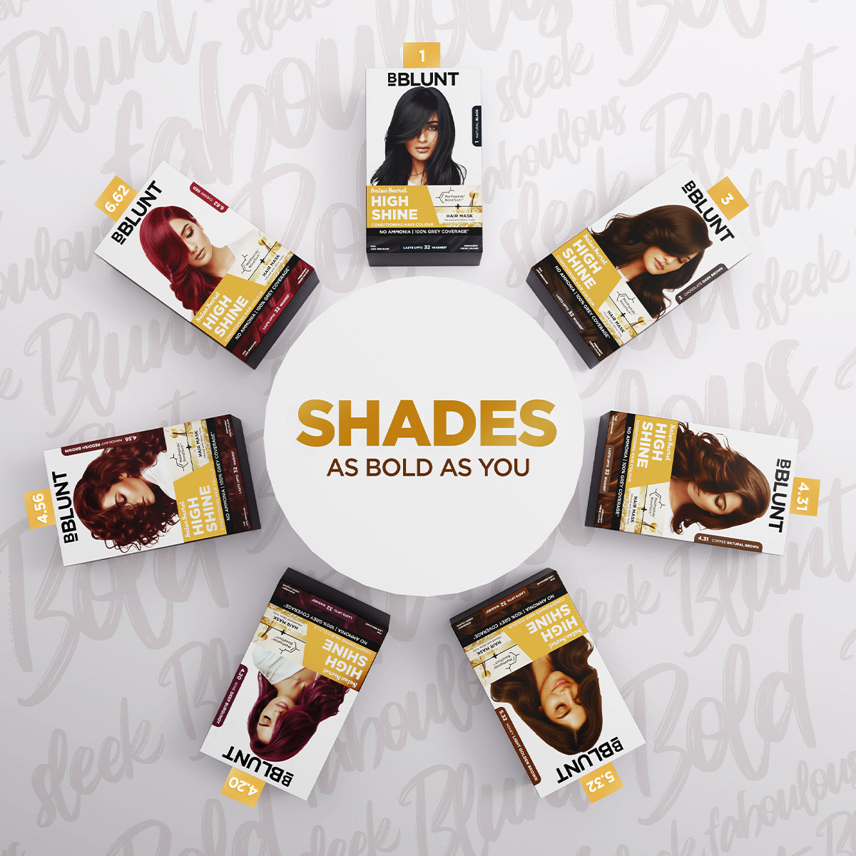 High Shine Conditioning Hair Colour - Honey Light Golden Brown (Shade 5.32)