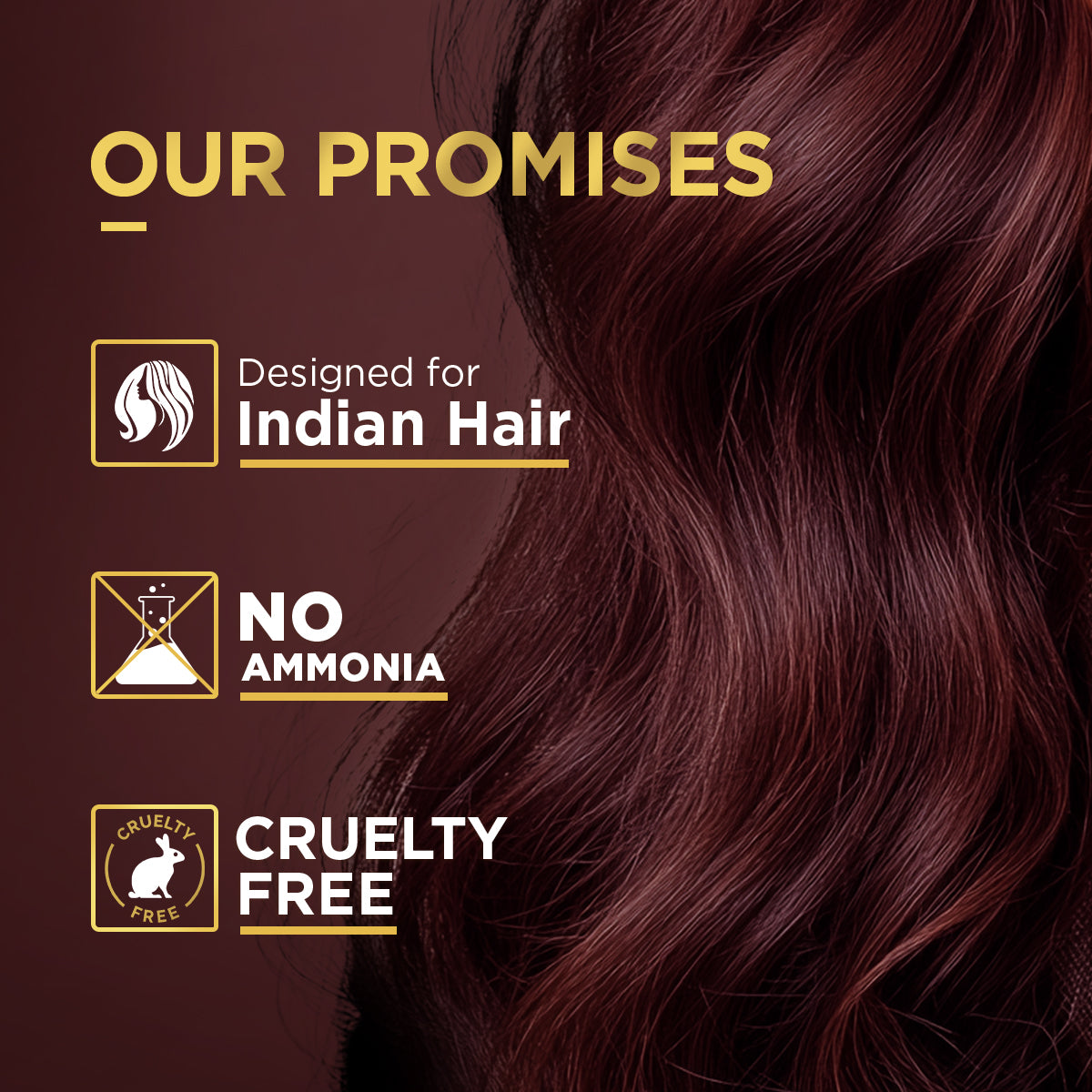 High Shine Conditioning Hair Colour - Mahogany Reddish Brown  (Shade 4.56)