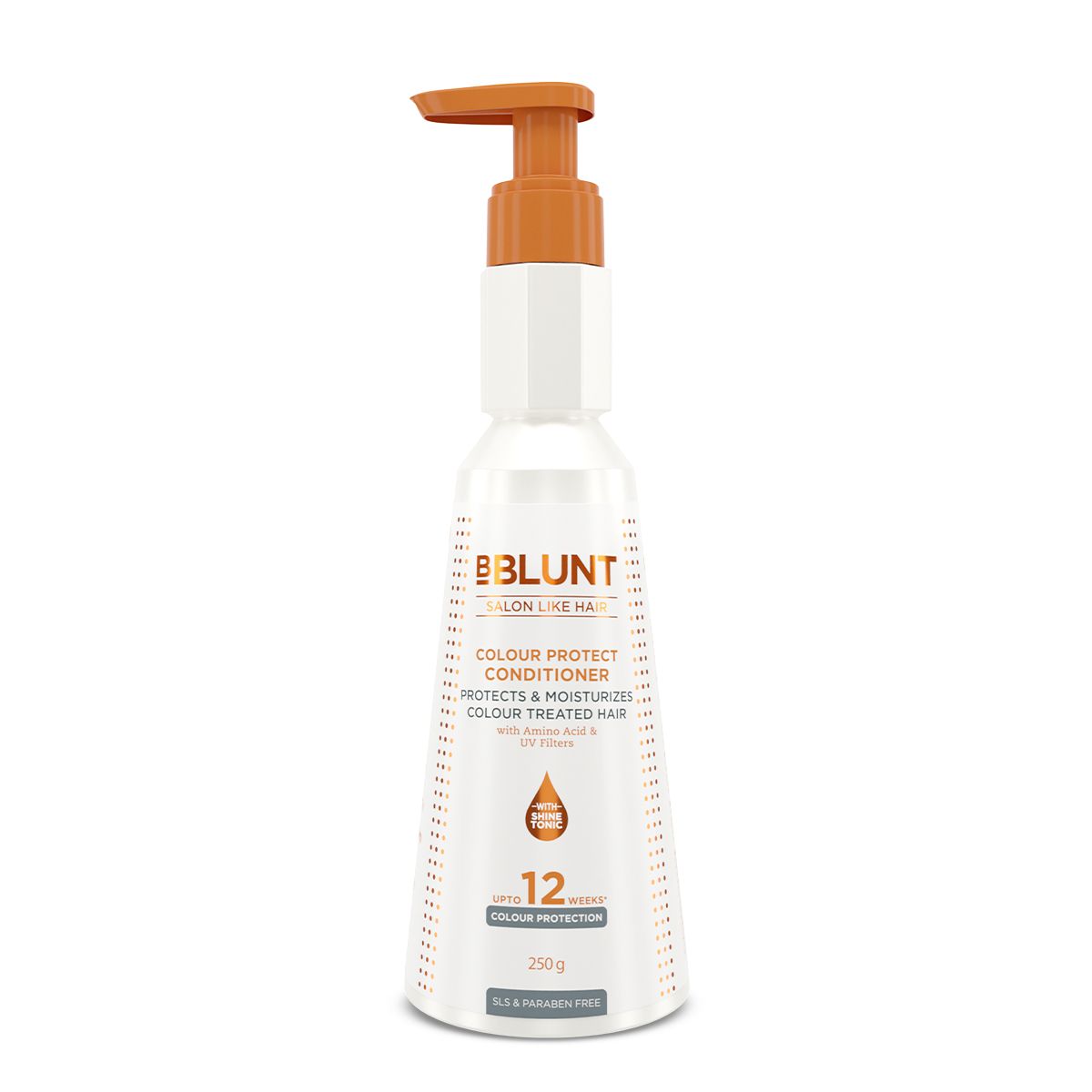 Bblunt Colour Protect Conditioner reduces frizz