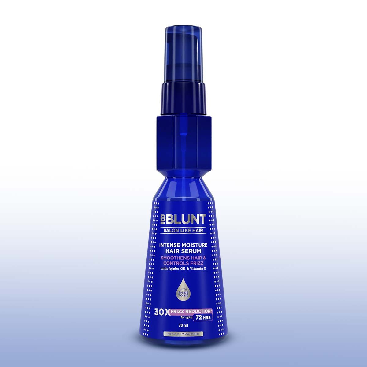 Intense Moisture Hair Serum with Vitamin E & Jojoba Oil for 30X Frizz Reduction for Upto 72 Hours* - 70 ml