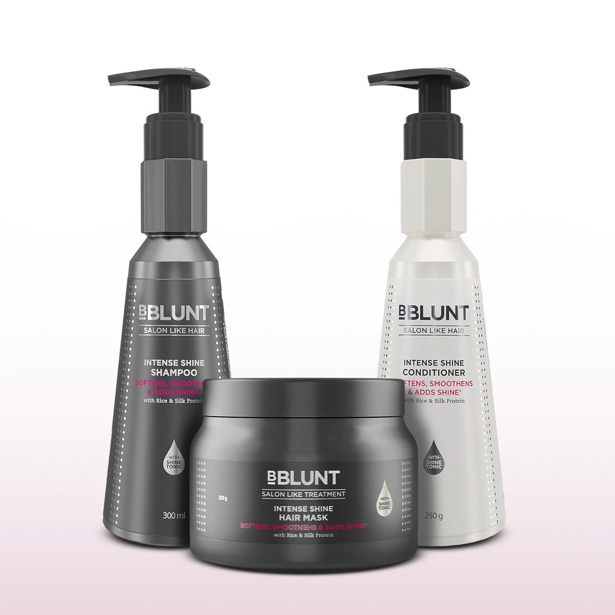 Intense Shine Kit (Intense Shine Shampoo + Intense Shine Conditioner + Intense Shine Hair Mask)