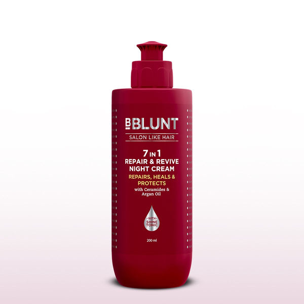 BBlunt Salon Like Hair 7 in 1 Repair & Revive Night Cream