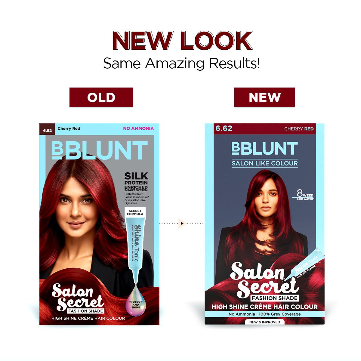 Salon Secret High Shine Crème Hair Colour - Cherry Red - 100 g