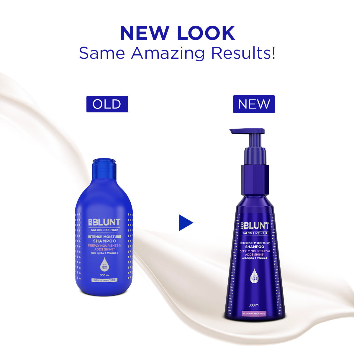 Intense Moisture Shampoo with Jojoba and Vitamin E for Dry & Frizzy Hair - 300 ml