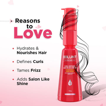 Curl Defining Leave-in Cream for Nourished & Frizz-Free Curls - 150 g