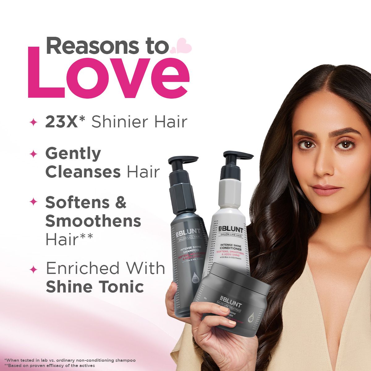 Intense Shine Kit (Intense Shine Shampoo + Intense Shine Conditioner + Intense Shine Hair Mask)