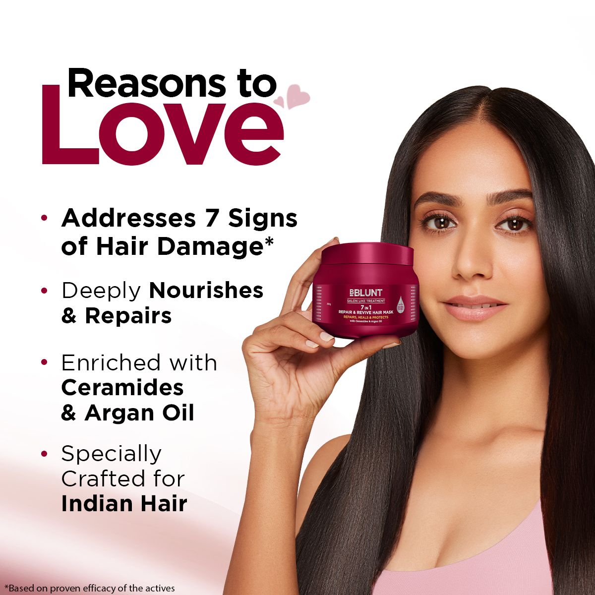 7 in 1 Repair & Revive Hair Mask for Up to 100% Damage Repair* - 120g