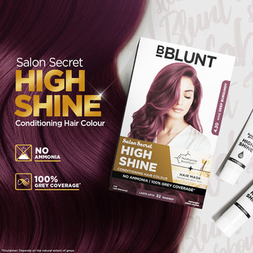 High Shine Conditioning Hair Colour - Wine Deep Burgundy (Shade 4.20)