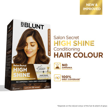 High Shine Conditioning Hair Colour - Honey Light Golden Brown (Shade 5.32)