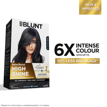 High Shine Conditioning Hair Colour - Natural Black (Shade 1)
