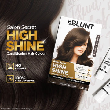 High Shine Conditioning Hair Colour - Chocolate Dark Brown (Shade 3)