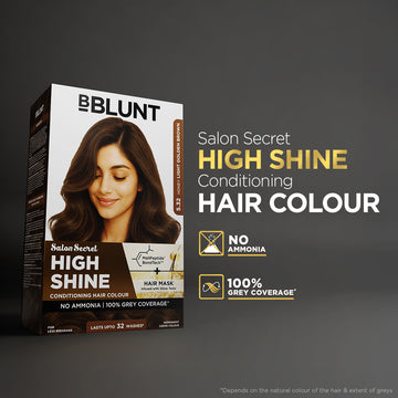High Shine Conditioning Hair Colour - Honey Light Golden Brown (Shade 5.32)(Pack of 2)