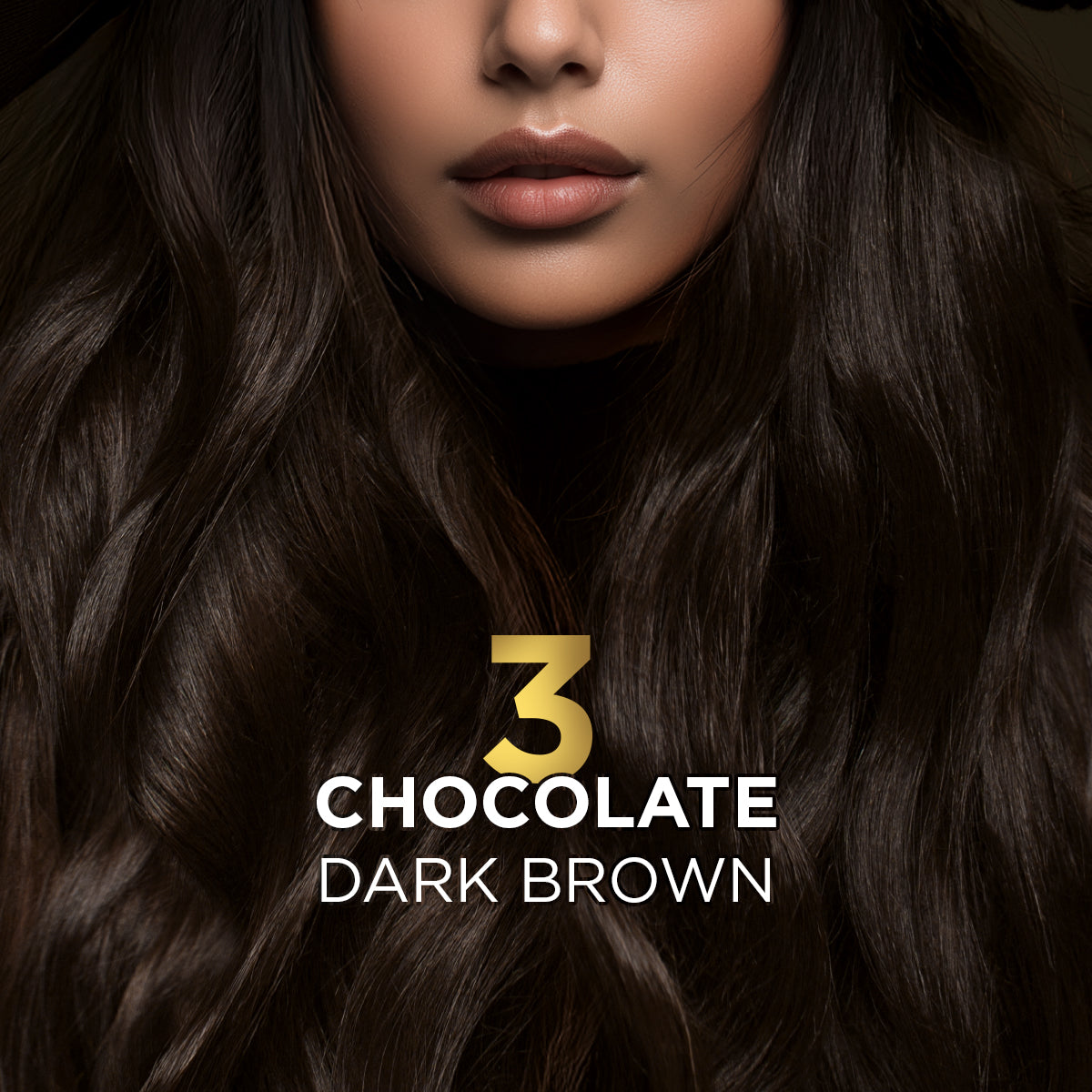 High Shine Conditioning Hair Colour - Chocolate Dark Brown (Shade 3)(Pack of 2)
