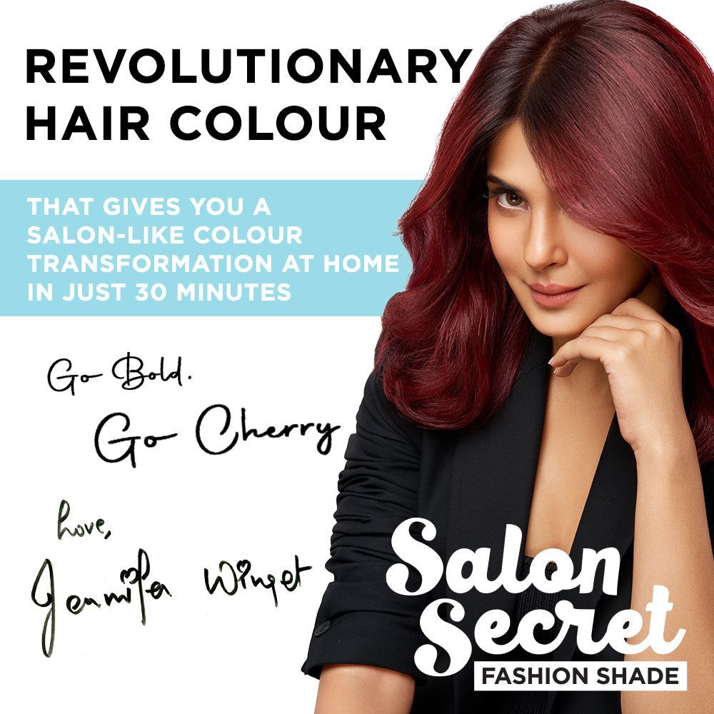 Salon Secret High Shine Crème Hair Colour - Cherry Red - Pack of 2