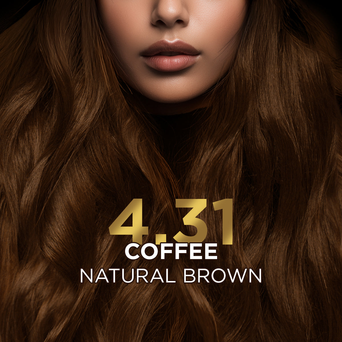 High Shine Conditioning Hair Colour - Coffee Natural Brown (Shade 4.31)(Pack of 3)