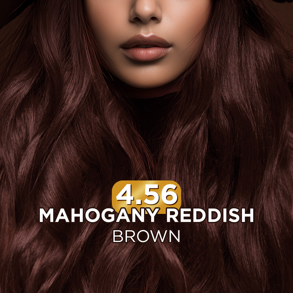 High Shine Conditioning Hair Colour - Mahogany Reddish Brown (Shade 4.56)