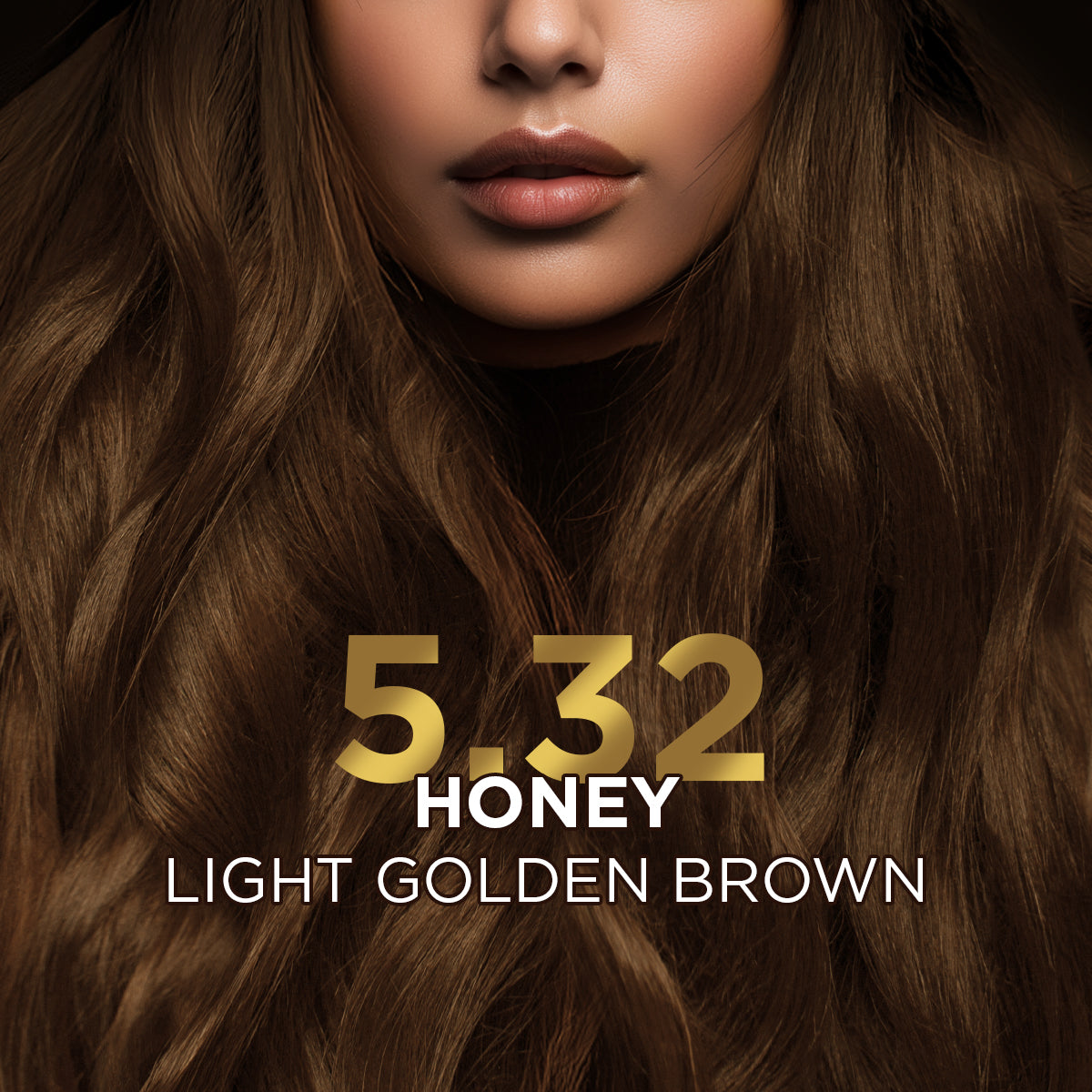 High Shine Conditioning Hair Colour - Honey Light Golden Brown (Shade 5.32)